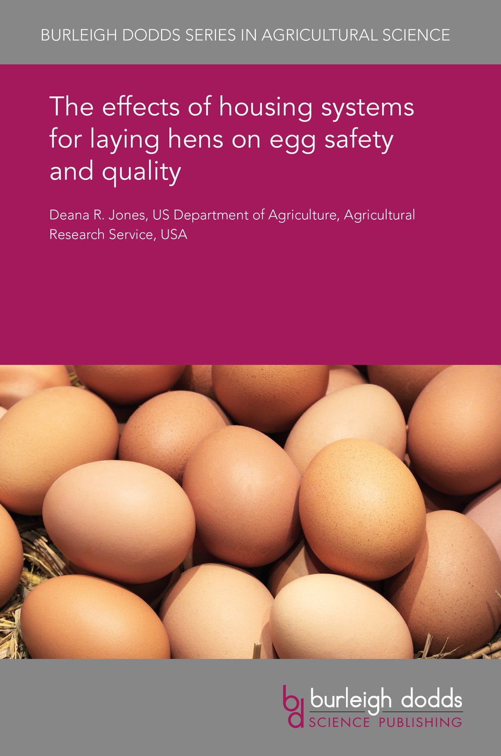 Book cover image for The effects of housing systems for laying hens on egg safety and quality ISBN: 9781838790837